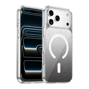 Onegif  İphone 17 Pro Sora Simli Magsafe Kapak - Siyah