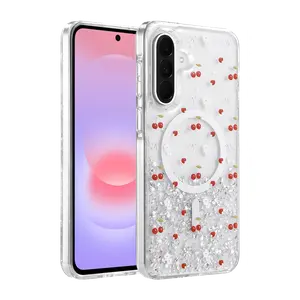 Onegif Samsung Galaxy A57 5g Misk Simli Magsafe Kapak - Desen 5