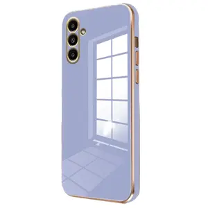 Samsung Galaxy A15 4g Kılıf Volet Silikon - Mavi