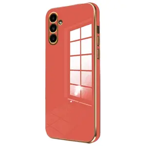 Samsung Galaxy A55 5g Kılıf Volet Silikon - Kırmızı