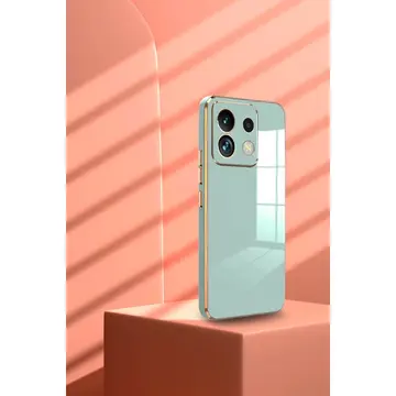 Xiaomi Poco M6 Pro 4g Kılıf Volet Silikon - Açık Yeşil