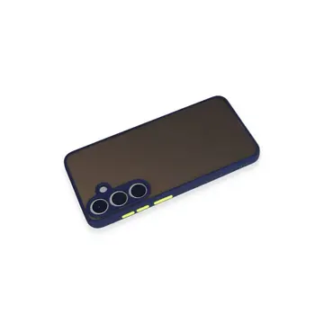 Samsung Galaxy S24 Kılıf Montreal Silikon Kapak - Lacivert