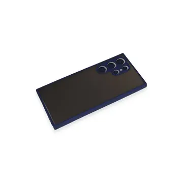 Samsung Galaxy S24 Ultra Kılıf Montreal Silikon Kapak - Lacivert
