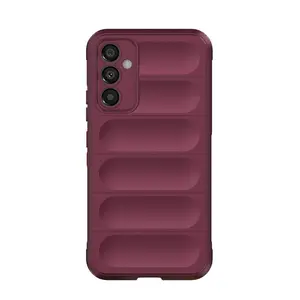 Samsung Galaxy A15 4g Kılıf Optimum Silikon - Bordo