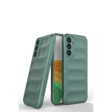 Samsung Galaxy A15 4g Kılıf Optimum Silikon - Koyu Yeşil