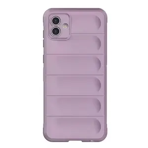 Samsung Galaxy A05 Kılıf Optimum Silikon - Mor