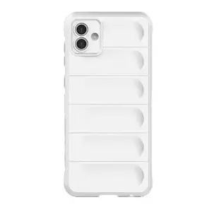 Samsung Galaxy A05 Kılıf Optimum Silikon - Krem