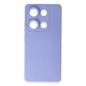 Xiaomi Redmi Note 13 Pro 4g Kılıf Nano İçi Kadife Silikon - Lila