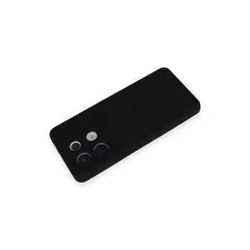 Xiaomi Redmi Note 13 Pro 5g Kılıf Nano İçi Kadife Silikon - Siyah