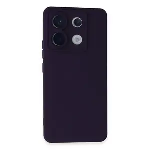 Xiaomi Redmi Note 13 Pro 5g Kılıf Nano İçi Kadife Silikon - Mor