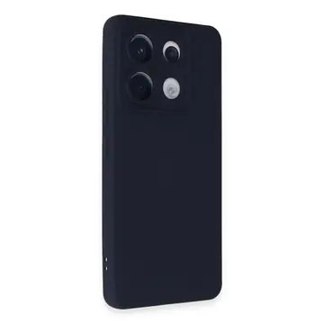 Xiaomi Redmi Note 13 Pro 5g Kılıf Nano İçi Kadife Silikon - Lacivert