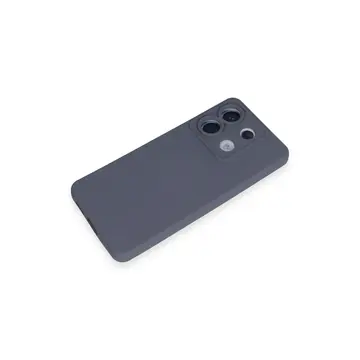 Xiaomi Redmi Note 13 Pro 5g Kılıf Nano İçi Kadife Silikon - Gri