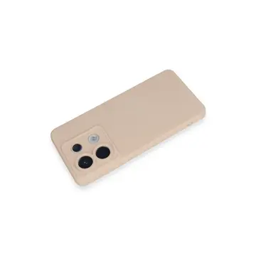 Xiaomi Redmi Note 13 Pro 5g Kılıf Nano İçi Kadife Silikon - Pudra