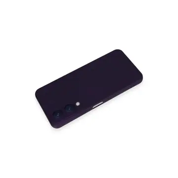 Vivo Y17s Kılıf Nano İçi Kadife Silikon - Mor