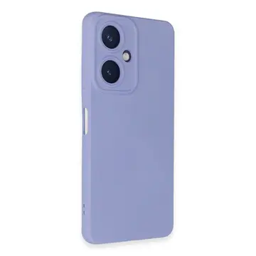 Vivo Y27 Kılıf Nano İçi Kadife Silikon - Lila