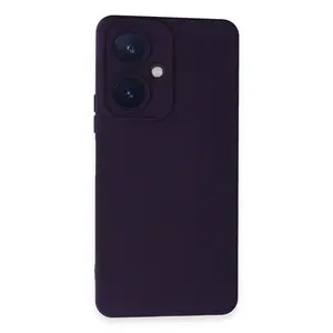 Vivo Y27 Kılıf Nano İçi Kadife Silikon - Mor