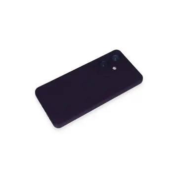 Vivo Y27 Kılıf Nano İçi Kadife Silikon - Mor