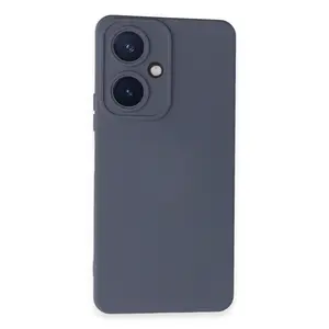 Vivo Y27 Kılıf Nano İçi Kadife Silikon - Gri