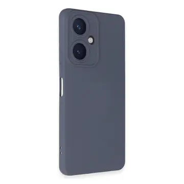Vivo Y27 Kılıf Nano İçi Kadife Silikon - Gri