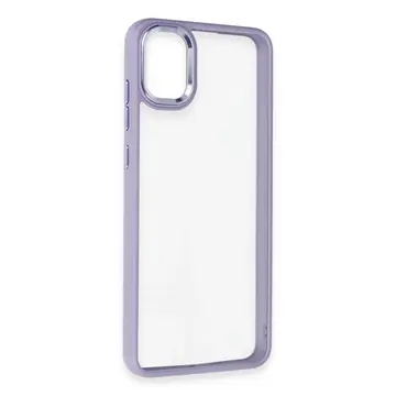 Samsung Galaxy A05 Kılıf Power Silikon - Lila
