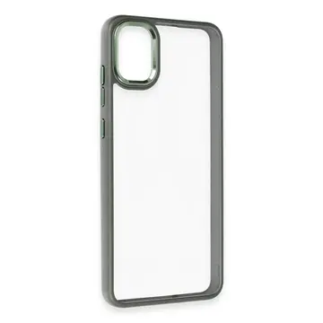 Samsung Galaxy A05 Kılıf Power Silikon - Koyu Yeşil