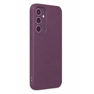 Samsung Galaxy A35 5g Kılıf First Silikon - Mürdüm