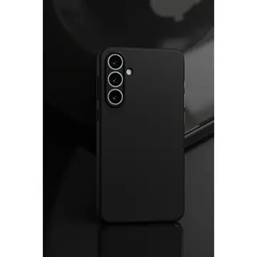 Samsung Galaxy A55 5g Kılıf First Silikon - Siyah