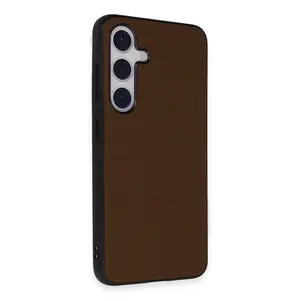 Samsung Galaxy S24 Kılıf Taft Kapak - Kahverengi
