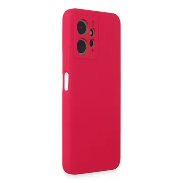 Xiaomi Redmi Note 12 4g Kılıf Nano İçi Kadife Silikon - Pembe