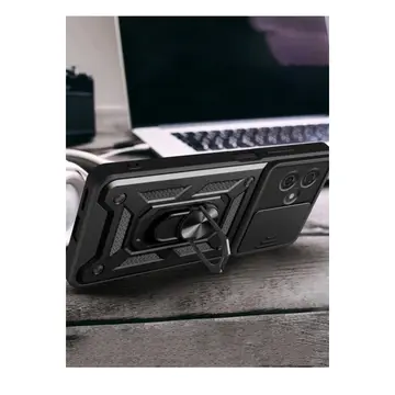 Xiaomi Redmi Note 13 Pro Plus Kılıf Pars Lens Yüzüklü Silikon - Yeşil