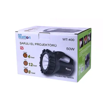 Şarjlı 50 W Büyük Fener