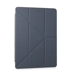 Samsung Galaxy Tab A9 Plus Kılıf Kalemlikli Mars Tablet Kılıfı - Lavender