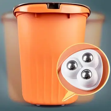 4'lü Set 360 Derece Dönebilen Yapışkanlı Bilyalı Tekerlek - Eşya Kaydırıcı Mobilya Tekeri