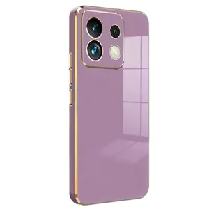Xiaomi Redmi Note 13 5g Kılıf Volet Silikon - Mor