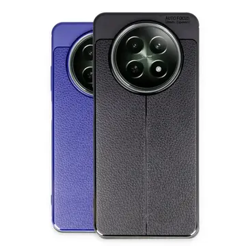 Realme 12 5g Kılıf Auto Focus Kapak - Siyah