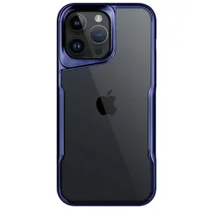 İphone 14 Pro Max Kılıf Boyi Silikon Kapak - Lacivert