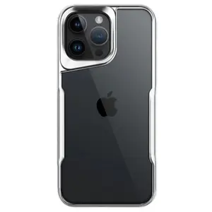 İphone 15 Pro Max Kılıf Boyi Silikon Kapak - Gümüş
