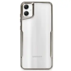 Samsung Galaxy A05 Kılıf Boyi Silikon Kapak - Titan Gri