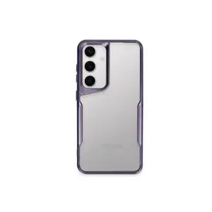 Samsung Galaxy A55 5g Kılıf Boyi Silikon Kapak - Derin Mor