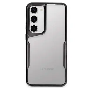 Samsung Galaxy S23 Kılıf Boyi Silikon Kapak - Siyah