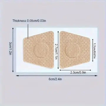 Kolay Uygulanabilir Ayak Tırnağı Onarım Yaması (10lu Set)