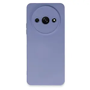 Xiaomi Redmi A3 4g Kılıf Nano İçi Kadife Silikon - Lila