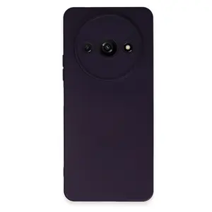 Xiaomi Redmi A3 4g Kılıf Nano İçi Kadife Silikon - Mor