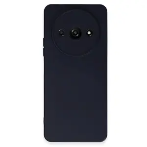 Xiaomi Redmi A3 4g Kılıf Nano İçi Kadife Silikon - Lacivert