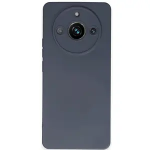 Realme 11 Pro Kılıf Nano İçi Kadife Silikon - Gri