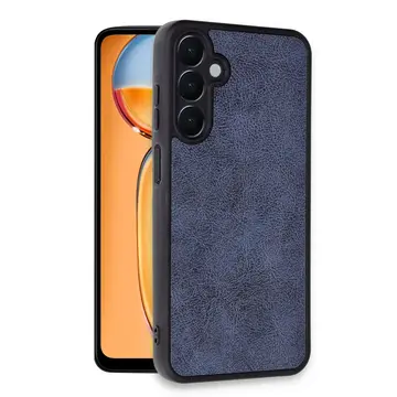 Samsung Galaxy M15 Kılıf Aras Deri Kapak - Lacivert