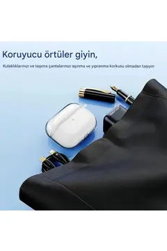 Airpods Pro 3. Nesil İle Uyumlu Şeffaf Cyrstal Clear Ultra Berrak Kılıf ( Kulaklık Değildir )
