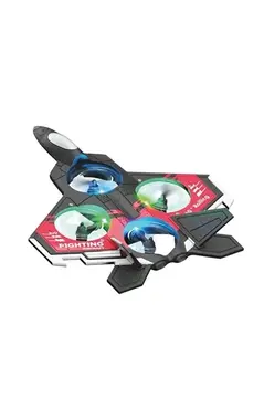 Led Işıklı Oyuncak Drone Fighter Jet Tasarımlı Uzaktan Kumandalı Uçak