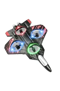 Led Işıklı Oyuncak Drone Fighter Jet Tasarımlı Uzaktan Kumandalı Uçak