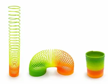 Rainbow Gökkuşağı Stres Yayı - Kutulu Orta Boy Plastik Slinky Oyuncak